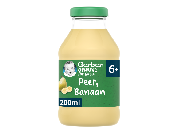 officieel terrorisme Pilfer Gerber® Organic sap peer banaan | Nestlé Babyvoeding