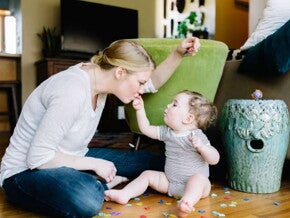 Mama kust hand kindje Mama kust hand kindje