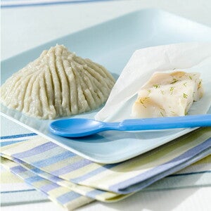 Recept voor baby: vispuree Recept voor baby: vispuree