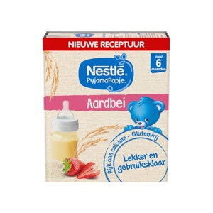 NESTLÉ PyjamaPapje® Aardbei 6+ maanden NESTLÉ PyjamaPapje® Aardbei 6+ maanden